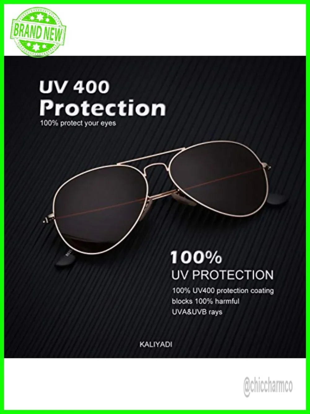 Classic Aviator Sunglasses Polarized UV Protection Driving